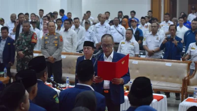 Wali Kota Lantik Pengurus Karang Taruna Sukabumi 2024–2029