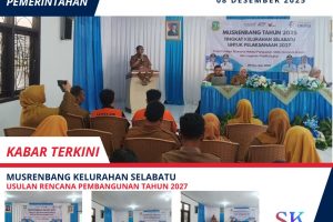 Musrenbang Selabatu Tetapkan 10 Usulan Prioritas untuk Pembangunan Tahun 2027