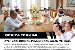 Sinergi Lintas Daerah, Sukabumi Usulkan Perbaikan Jalan Merbabu ke Pemprov Jabar