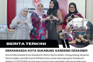 Dekranasda Kota Sukabumi Gandeng Desainer Althafunnisa, Dorong Batik Lokal Tembus Pasar Nasional