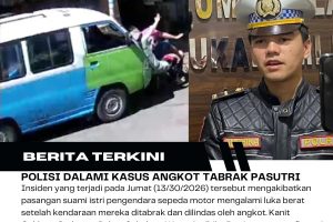 Kasus Angkot Lindas Pasutri di Sukabumi Masih Diselidiki, Sopir Belum Jadi Tersangka
