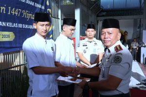309 Warga Binaan Lapas Sukabumi Terima Remisi Khusus Idul Fitri 1447 H