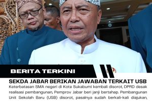 Krisis SMA Negeri di Kota Sukabumi, DPRD Soroti Komitmen Pemprov Jabar