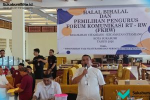 Demokratis dan Penuh Kebersamaan, FK-RW Citamiang Gelar Halal Bihalal dan Pemilihan Ketua