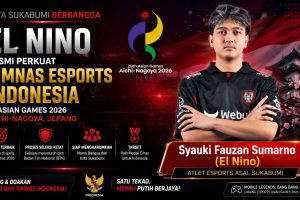 Putra Daerah Sukabumi El Nino Terpilih Bela Timnas MLBB Indonesia di Asian Games 2026
