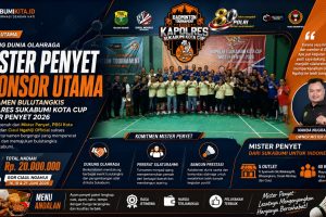 Mister Penyet Perkuat Pembinaan Olahraga, Jadi Sponsor Utama Kapolres Sukabumi Kota Cup 2026