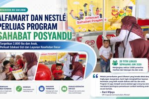 Alfamart dan Nestlé Perluas Program Sahabat Posyandu di Sukabumi, Sasar 2.800 Ibu dan Anak