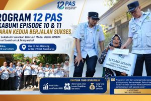 Wali Kota Sukabumi Serahkan Modal Usaha UMKM dan Bantuan Sosial dalam Program 12 PAS Episode 10 dan 11