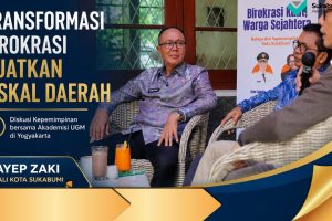 Ayep Zaki Bagikan Pengalaman Reformasi Birokrasi Kota Sukabumi dalam Diskusi di Yogyakarta